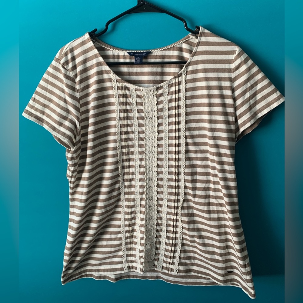 Womens (XL) Striped Tshirt